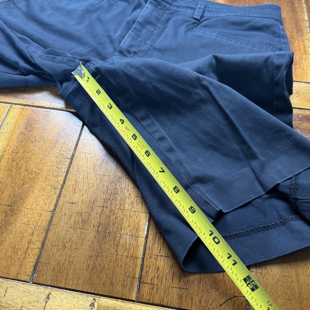 Lauren Ralph Lauren Bermuda Shorts Womens 6 Blue Twill Stretch Beach Summer - Picture 7 of 10